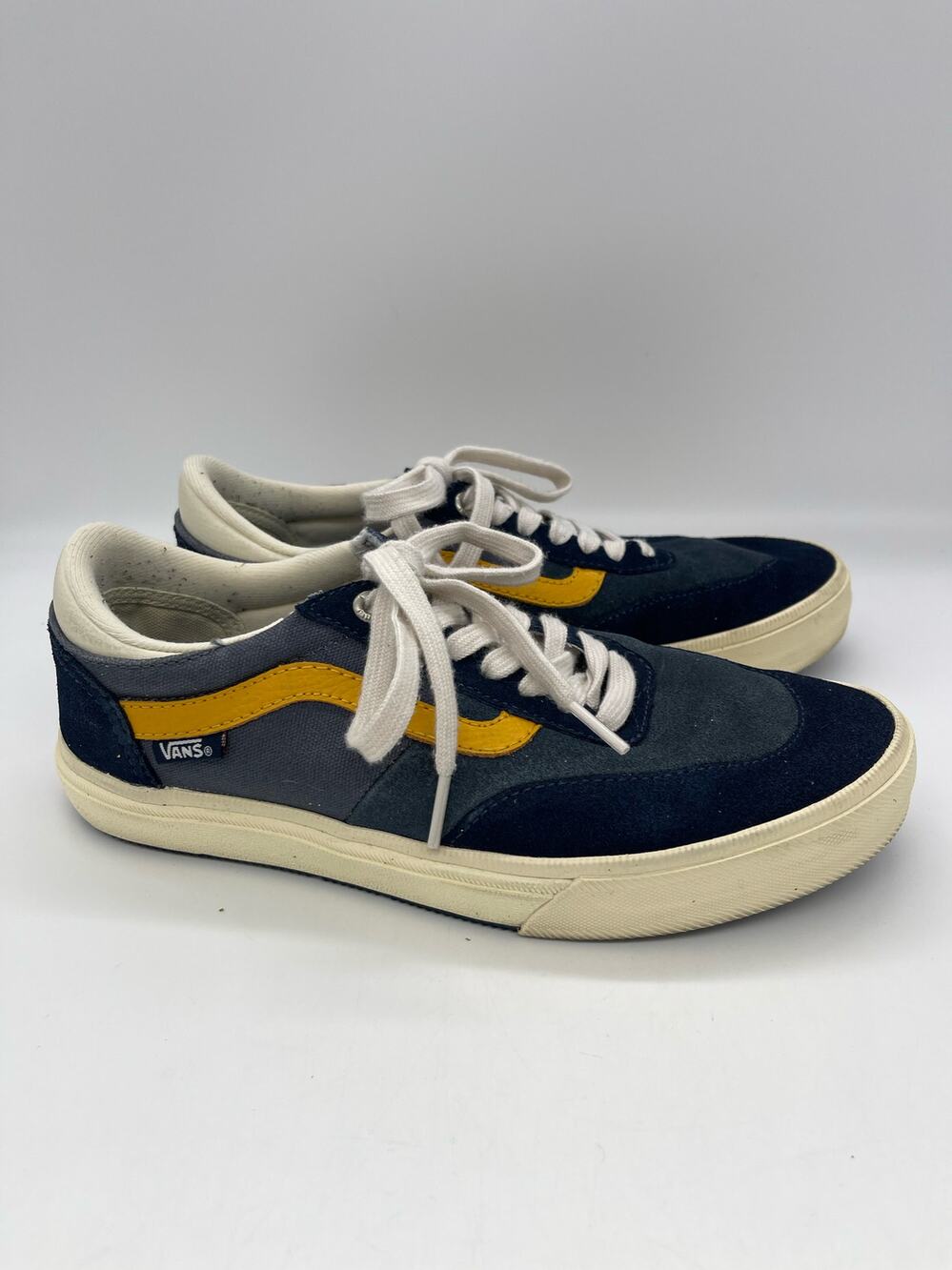 Vans Gilbert Crockett Antique/Navy Men's Classic Skate Shoes Size 6.5